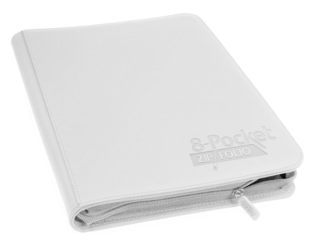 Ultimate Guard Zipfolio 320 16-Pocket - White
