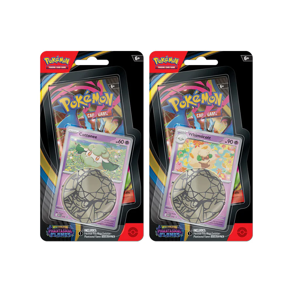 Pokémon TCG: Scarlet & Violet - Phantasmal Flames Checklane Blister - 1 Random Set