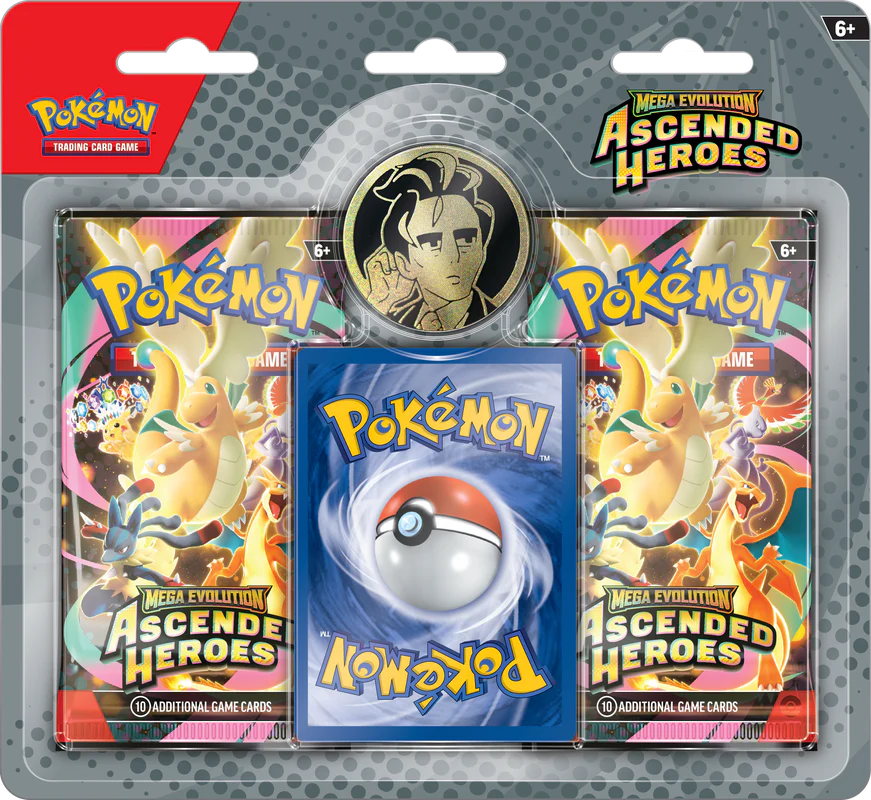 Pokémon TCG: Mega Evolution - Ascended Heroes 2-Pack Blister Collection
