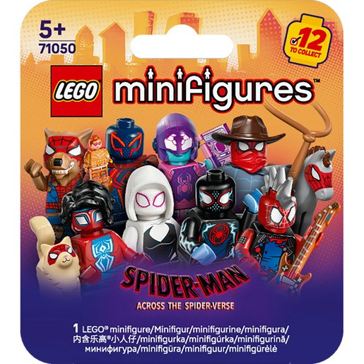 LEGO 71050 Minifigures Spider-Man Across The Spider-Verse