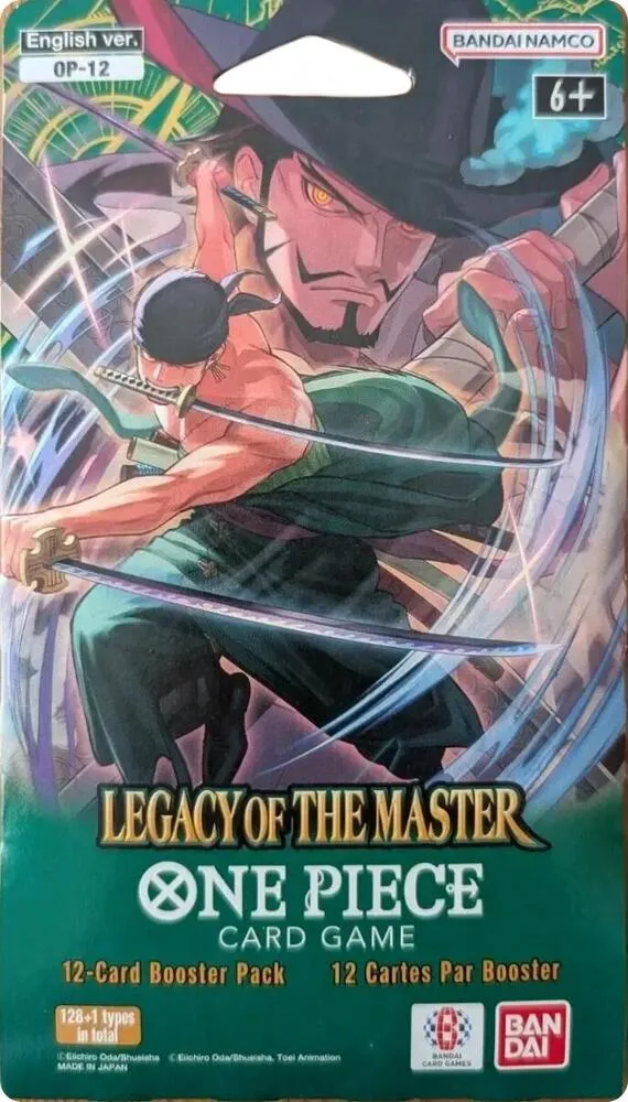 One Piece TCG: OP-12 Legacy Of The Master Sleeved Booster