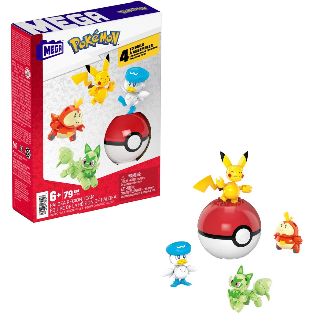 MEGA Pokémon 79 Paldea Region Team