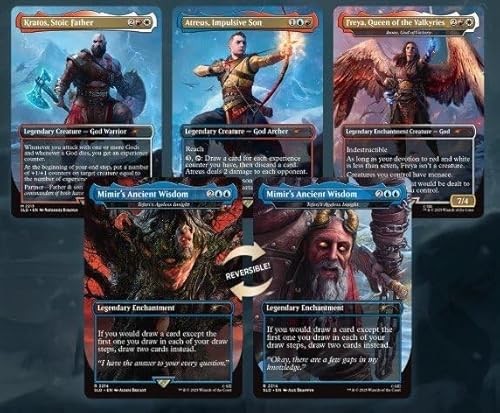 Magic The Gathering TCG Secret Lair x God Of War - Norse