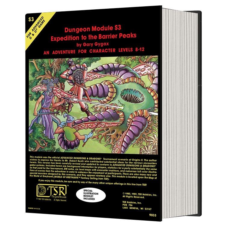 Dungeons & Dragons - Classic Module Dice Collection - Expedition To The Barrier Peaks