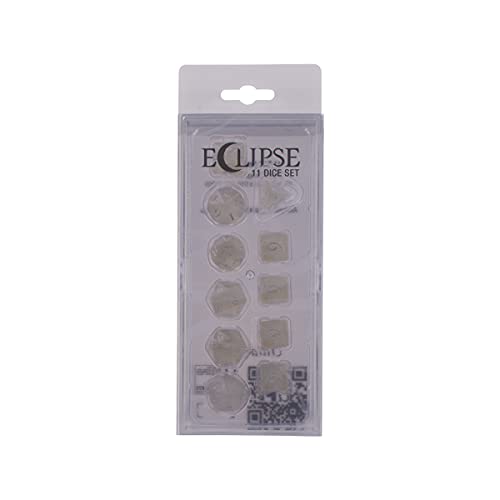 Ultra Pro - Eclipse Dice Set - Arctic White