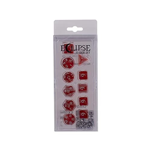 Ultra Pro - Eclipse Dice Set - Apple Red