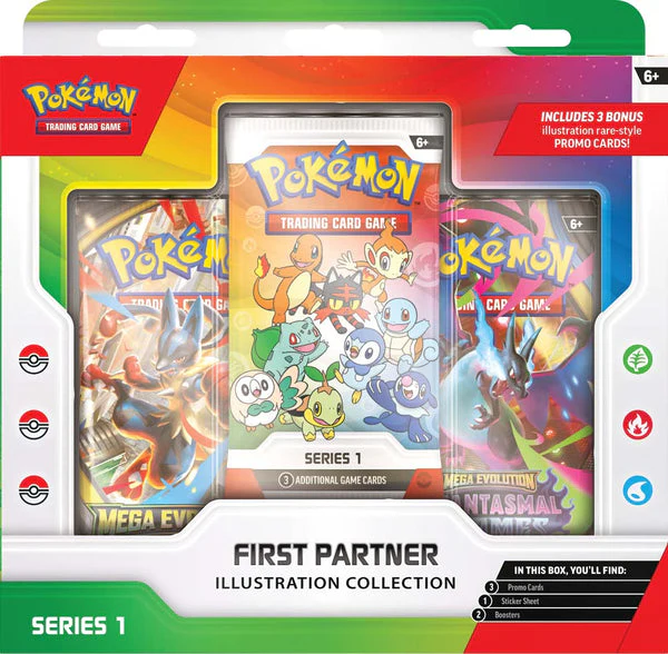 Pokémon TCG: First Partner Illustration Collection Series 1