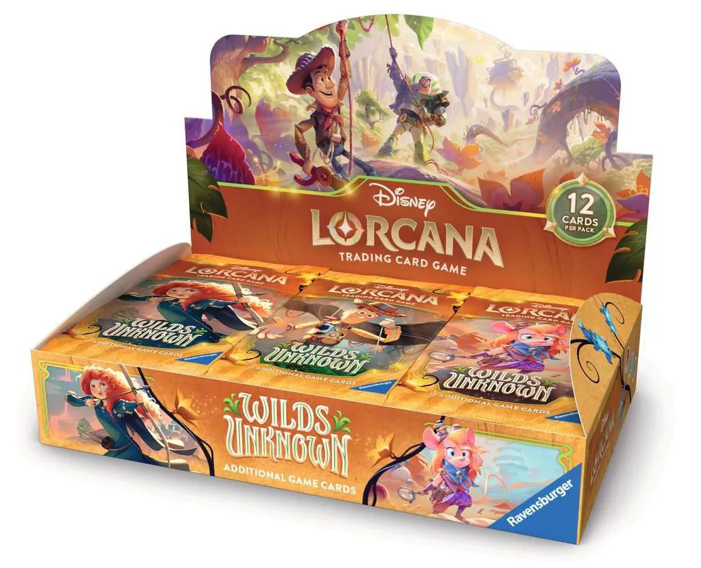 Disney Lorcana TCG: Wilds Unknown Booster Box