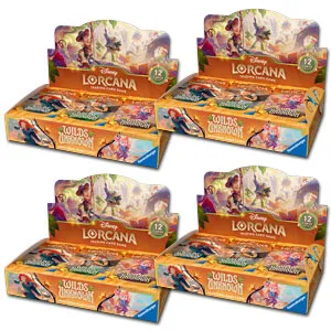 Disney Lorcana TCG: Wilds Unknown Booster Box Case