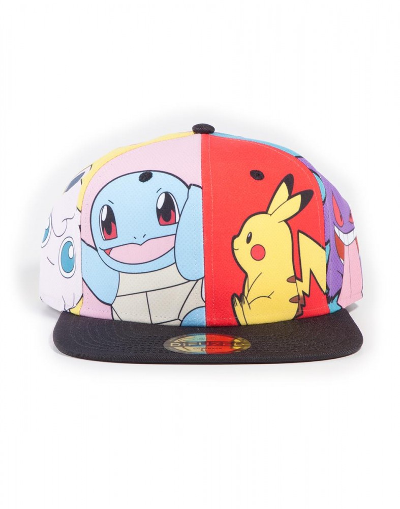 Difuzed Pokémon Cap - Multi Pop Art
