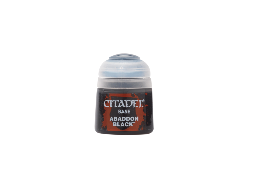 Citadel Paint - Base Abaddon Black (12ml)