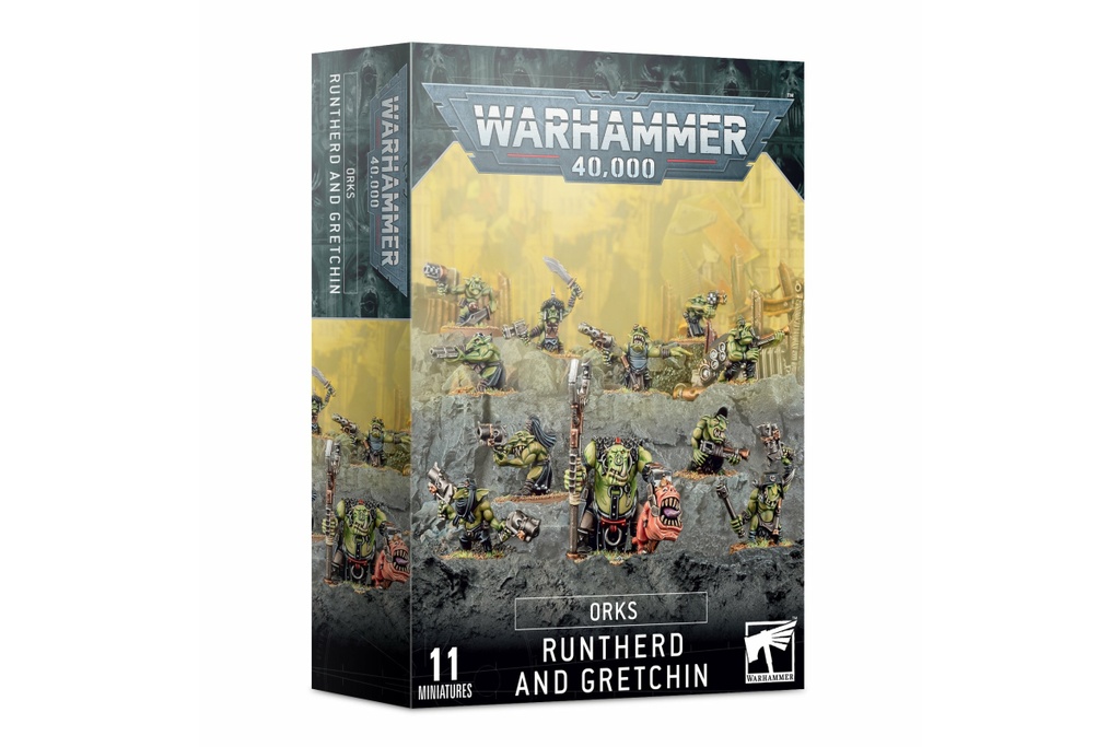 Warhammer - 40,000 - Runtherd And Gretchin