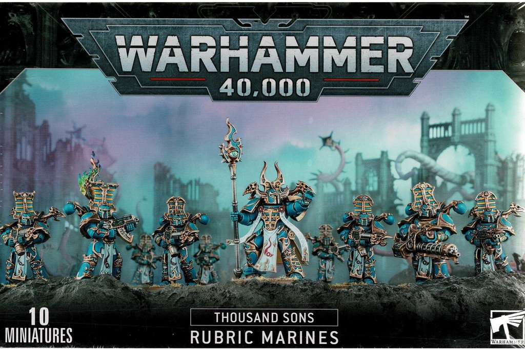 Warhammer - 40,000 - Rubric Marines