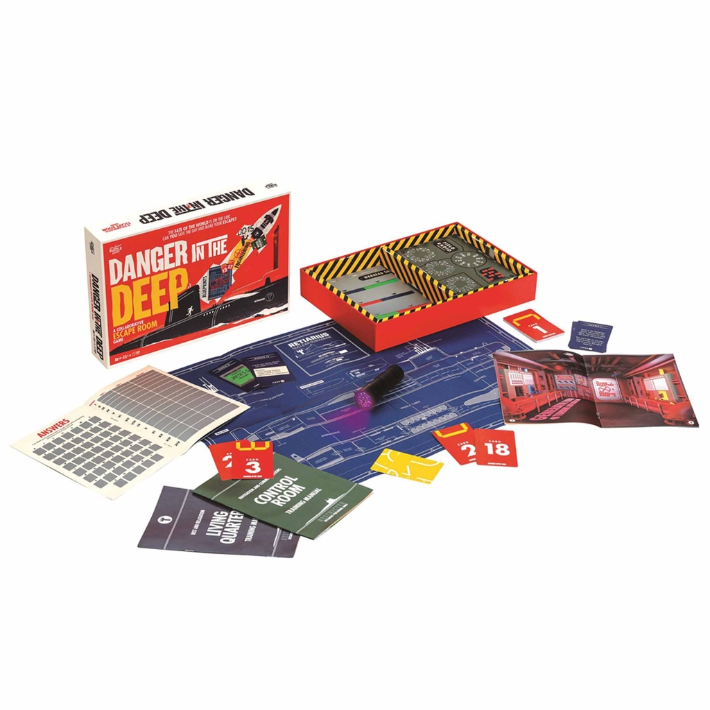 Danger In The Deep - A Collaborative Escape Room Game