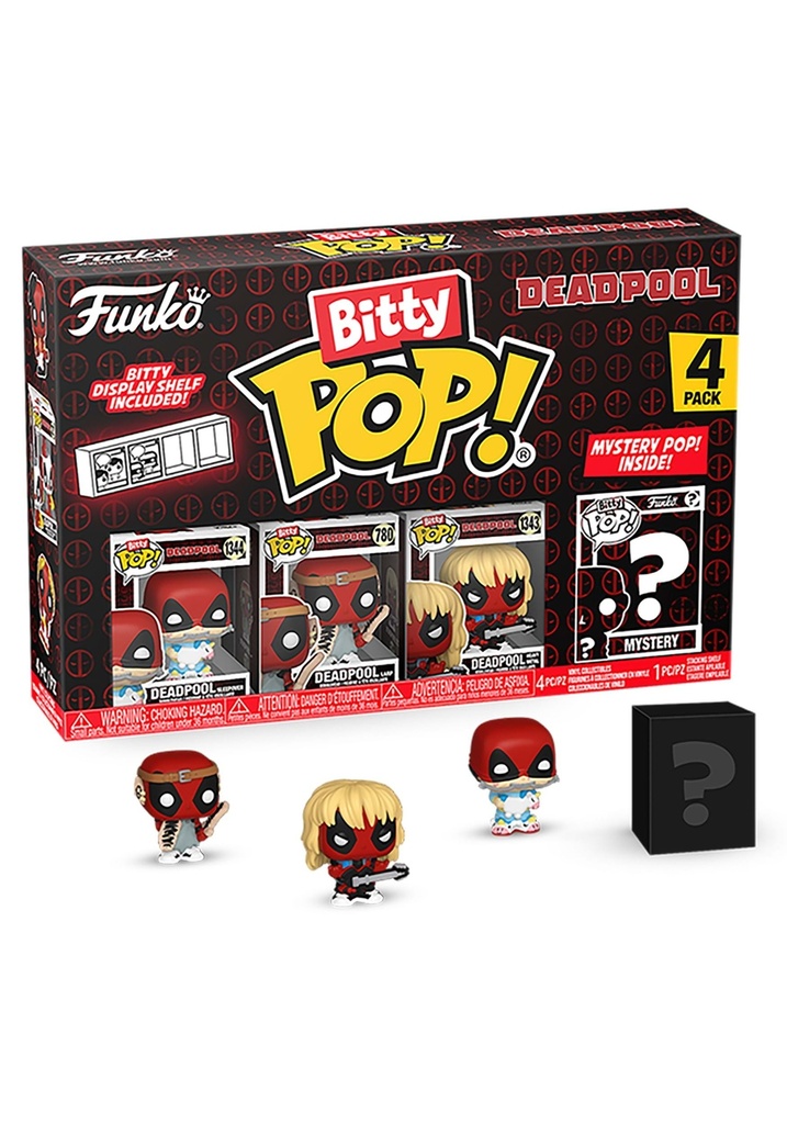 Funko Bitty POP! 4-Pack Avatar - Deadpool