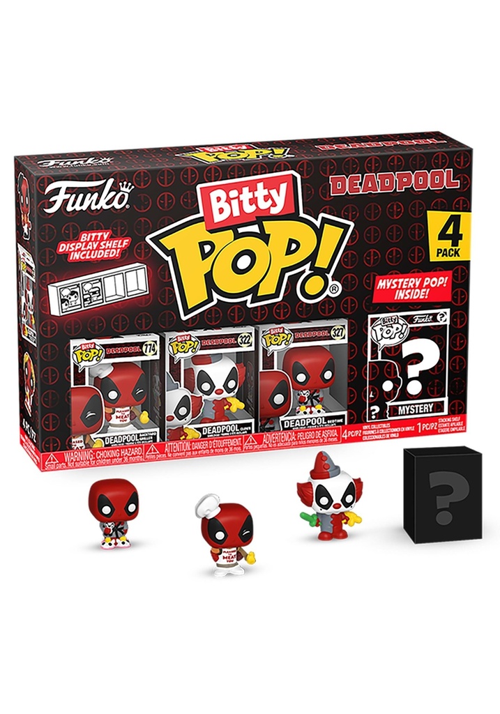 Funko Bitty POP! 4-Pack Avatar - Deadpool