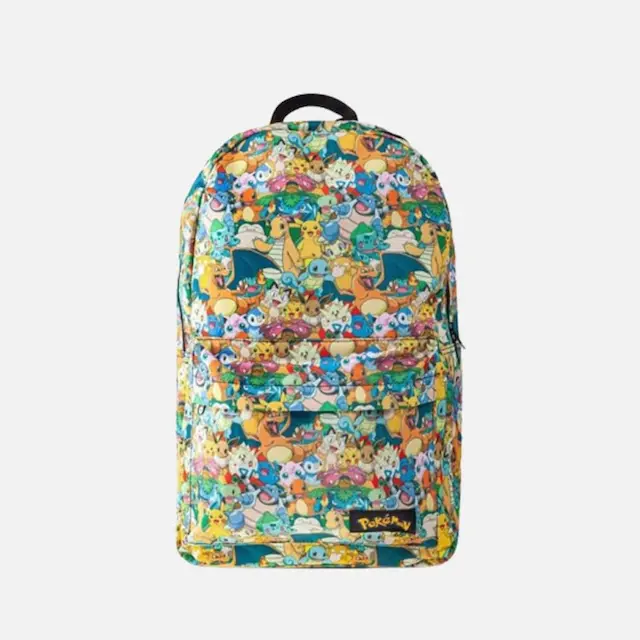 Difuzed Pokémon Backpack - Characters All Over