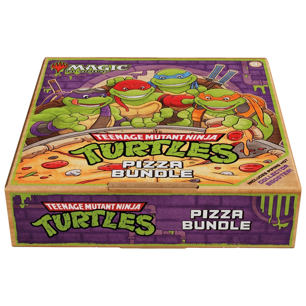 Magic The Gathering TCG Teenage Mutant Ninja Turtles Pizza Bundle