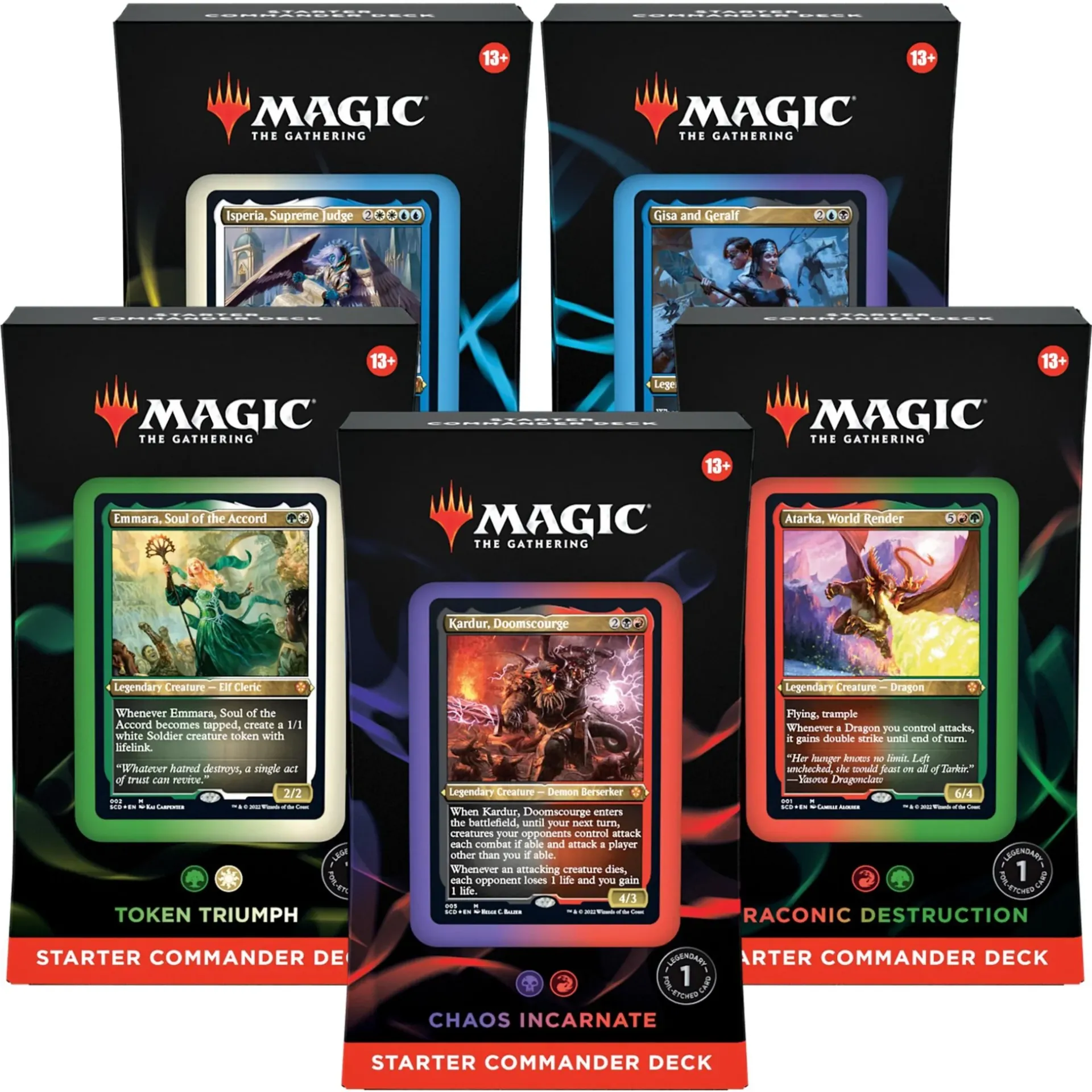 Magic The Gathering TCG Starter Commander Deck (1 Random Deck)