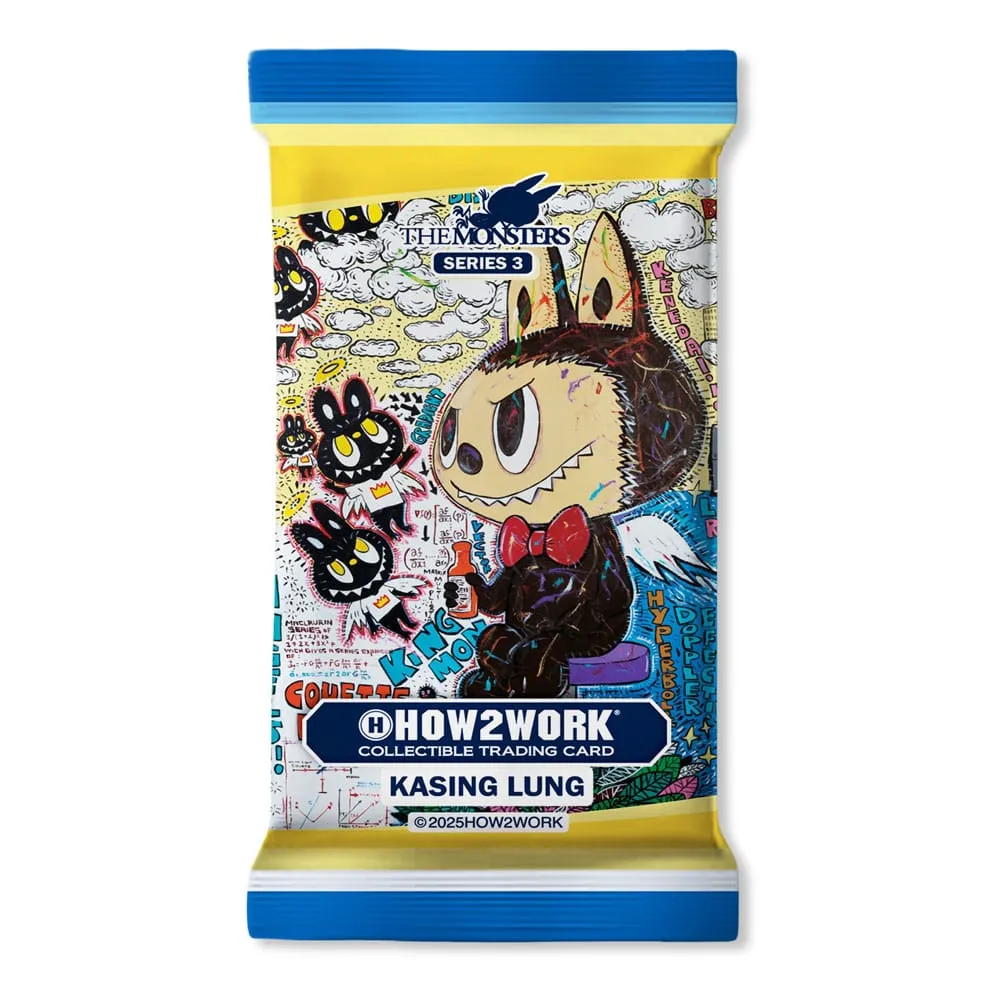 How2Work Labubu The Monsters Collectible Trading Card Series 3 - Booster