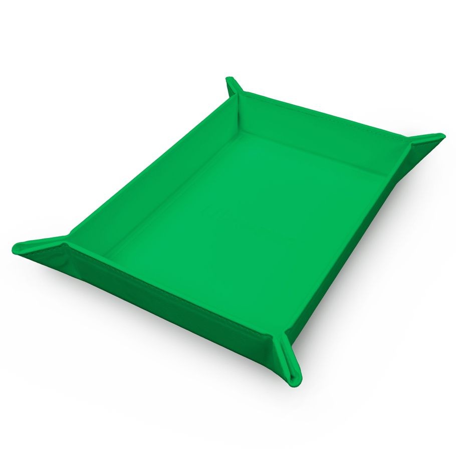 Ultra Pro - Vivid Dice Tray - Magnetic Foldable Dice Tray - Green