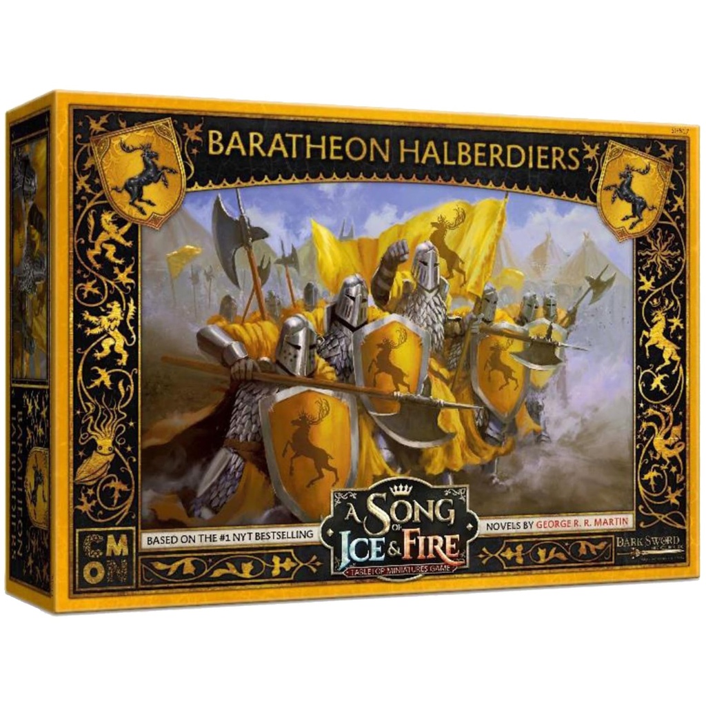 A Song Of Ice & Fire - Baratheon Halberdiers