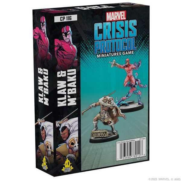 Marvel Crisis Protocol - Character Pack - Klaw & M'Baku