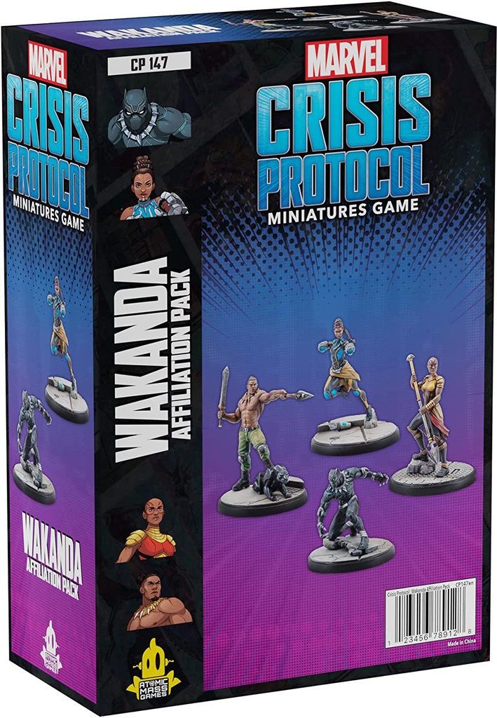 Marvel Crisis Protocol - Affiliation Pack - Wakanda