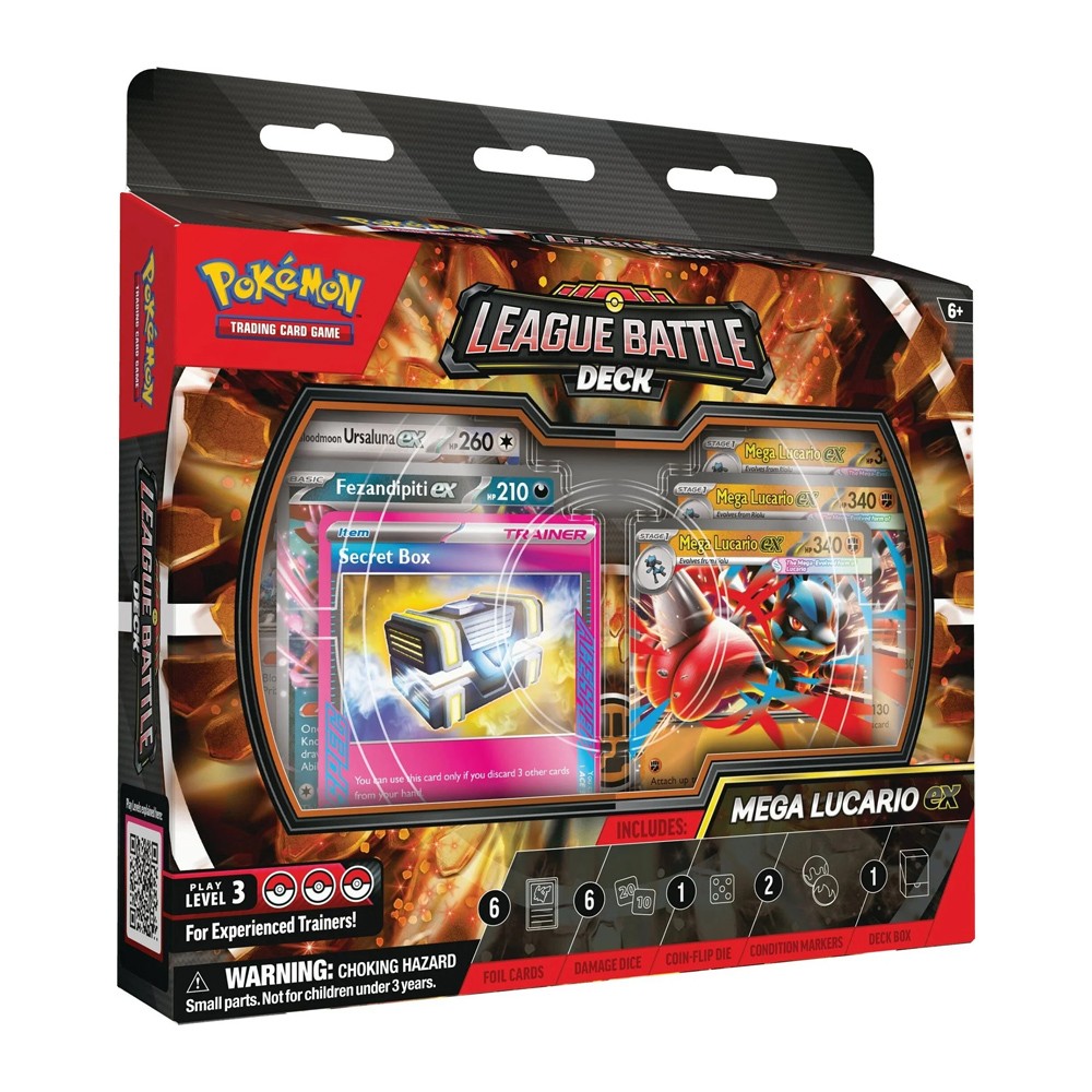 Pokémon TCG: Mega Lucario Ex League Battle Deck
