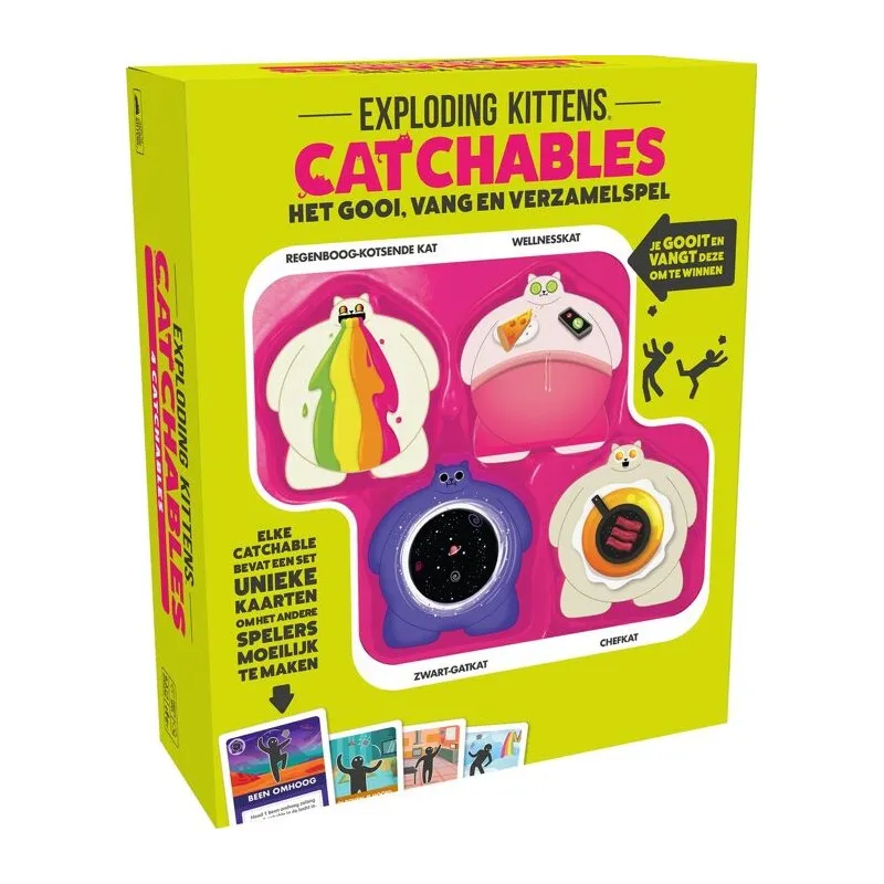 Exploding Kittens Catchables - Het Gooi, Vang En Verzamelspel