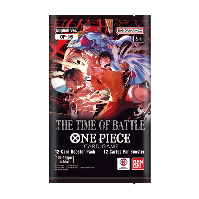 One Piece TCG: OP-16 The Time Of Battle Booster