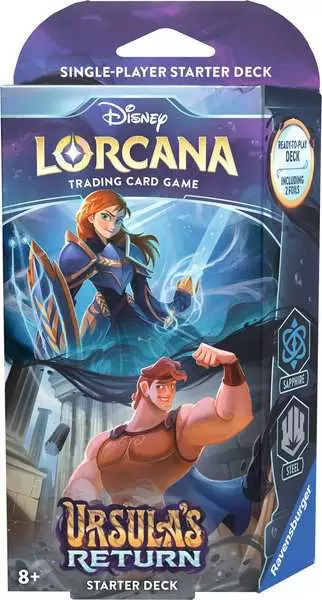 Disney Lorcana TCG: Ursula's Return Starter Deck Anna & Hercules