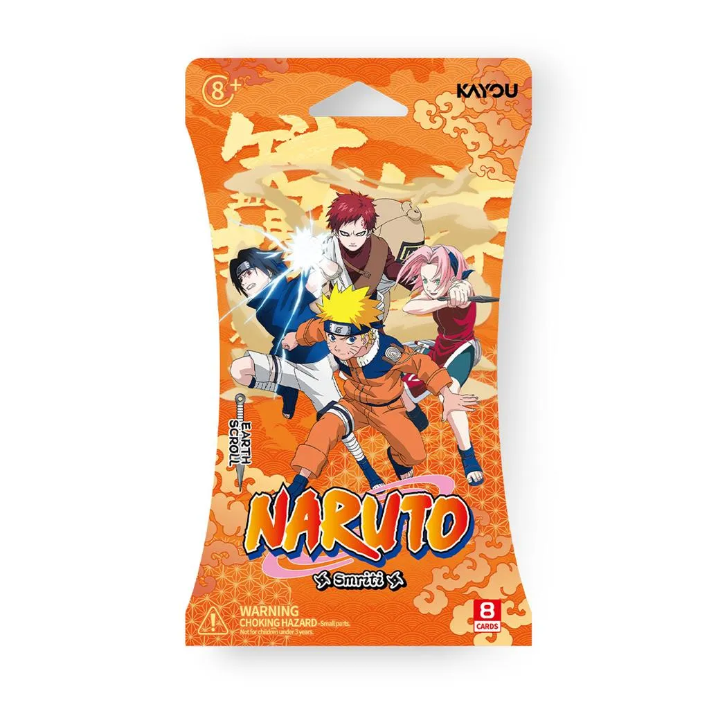 Naruto CCG - Series 1 - Earth Scroll - Sleeved Booster