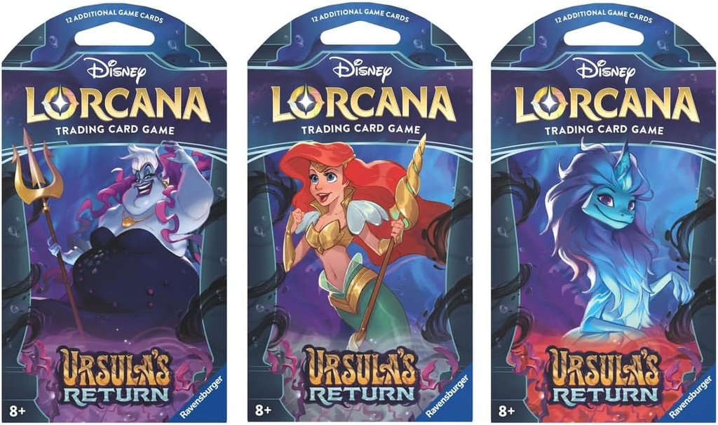 Disney Lorcana TCG: Ursula's Return Sleeved Booster