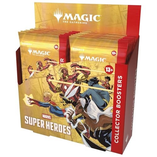 Magic The Gathering TCG Marvel: Super Heroes Collector Booster Box