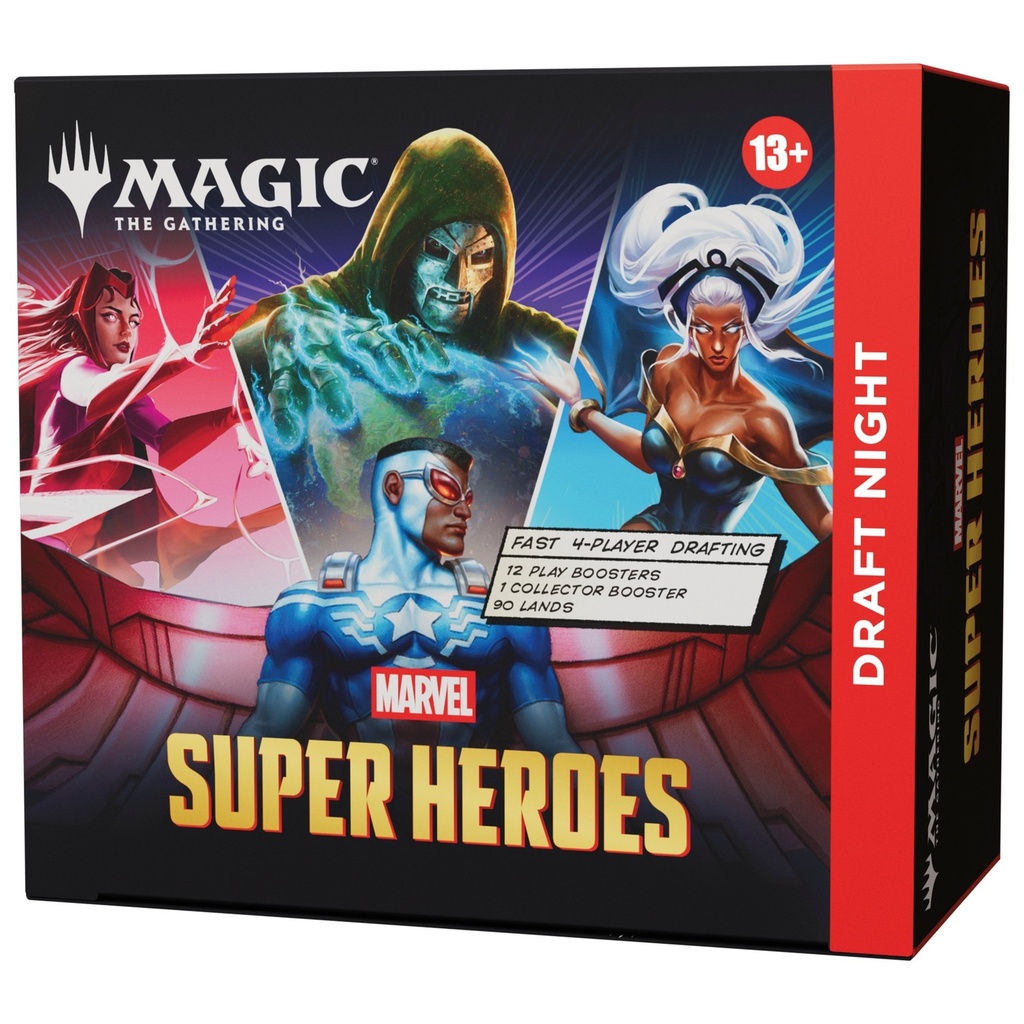 Magic The Gathering TCG Marvel: Super Heroes Draft Night