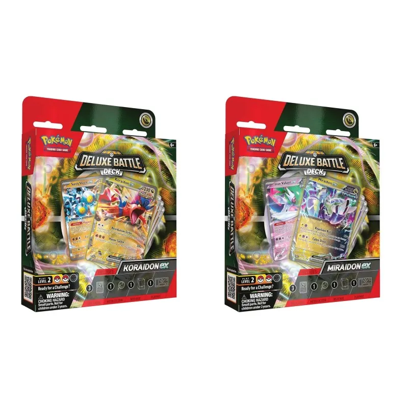 Pokémon TCG: Koraidon / Miraidon ex Deluxe Battle Deck (1 Random Deck)