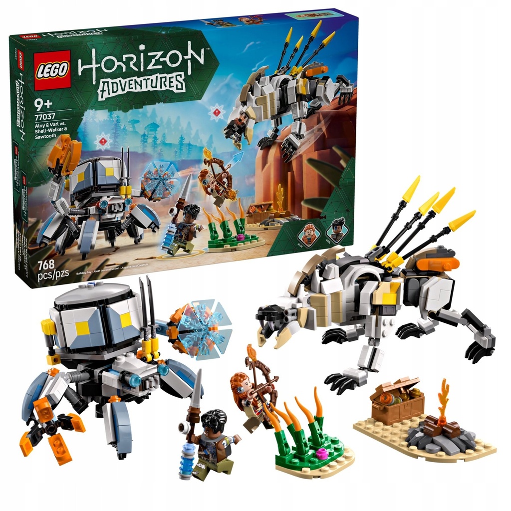 LEGO 77037 Aloy & Varl VS Shell-Walker & Sawtooth