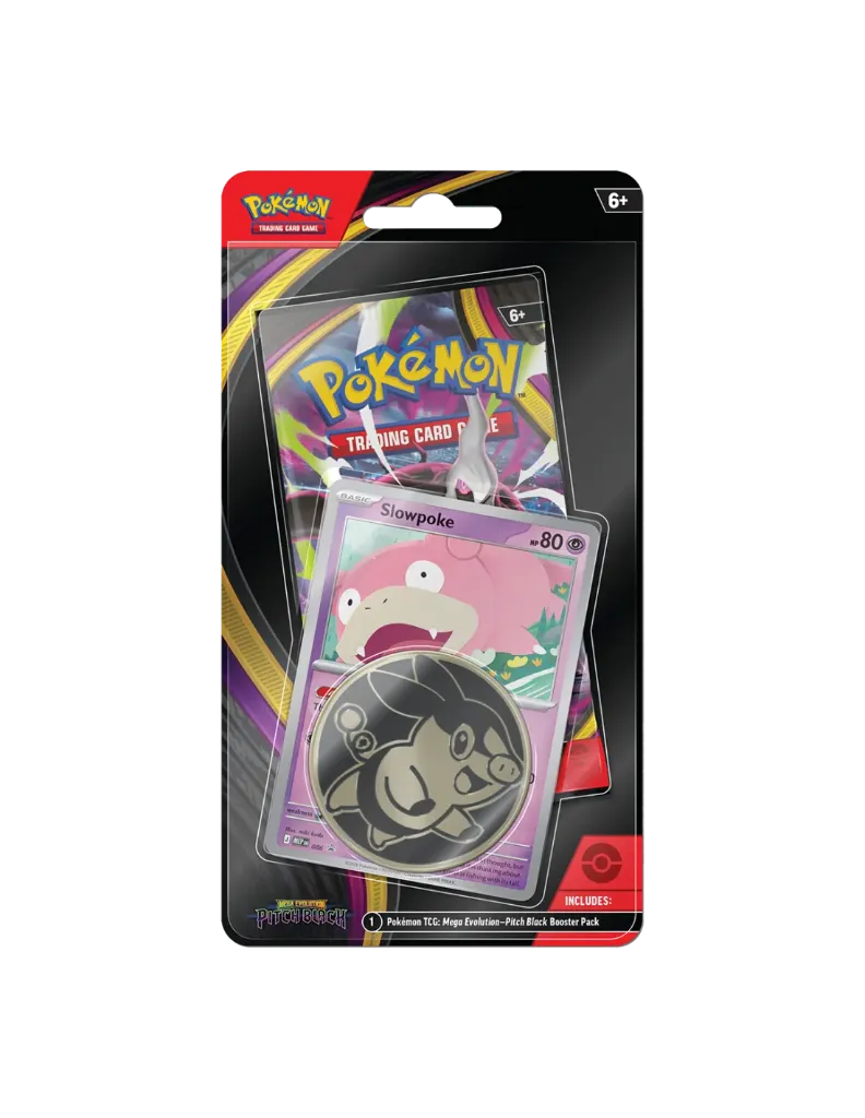 Pokémon TCG: Mega Evolution - Pitch Black Checklane Blister - Slowpoke