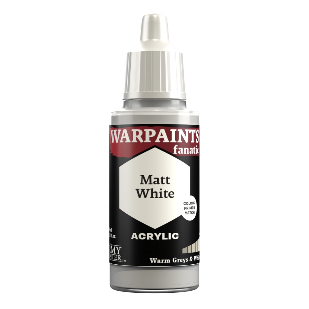 The Army Painter - Warpaints Fanatic - Matt White (18ml)