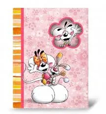 Diddl - A4 Hardcover Notebook Flower