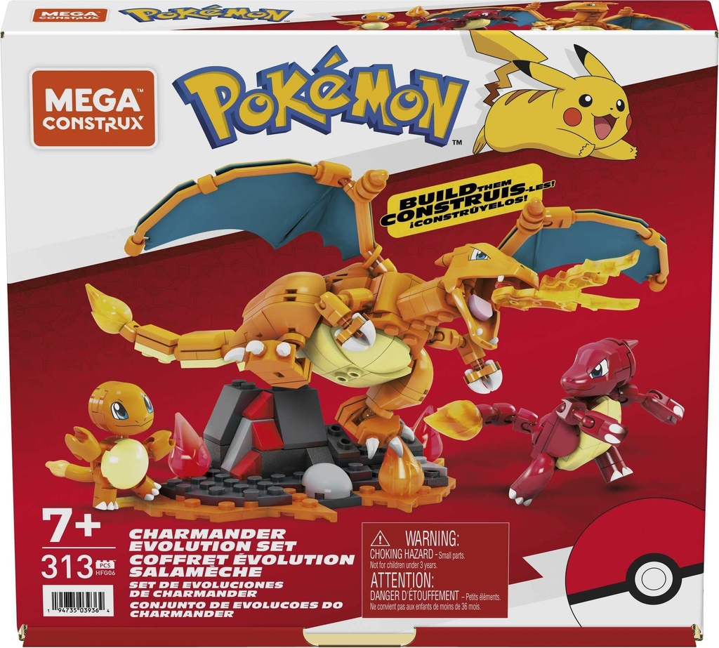 MEGA Pokémon Charmander Evolution Set
