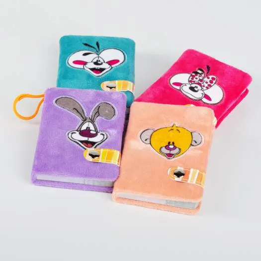 Diddl - Mini Plush Notebook With Keychain