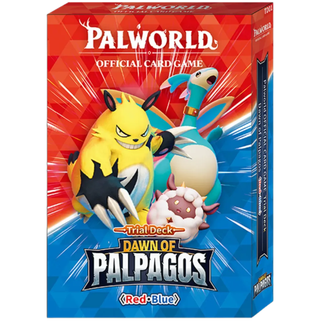 Palworld TCG - BP01 - Dawn Of Palpagos - Trial Deck (Red-Blue)