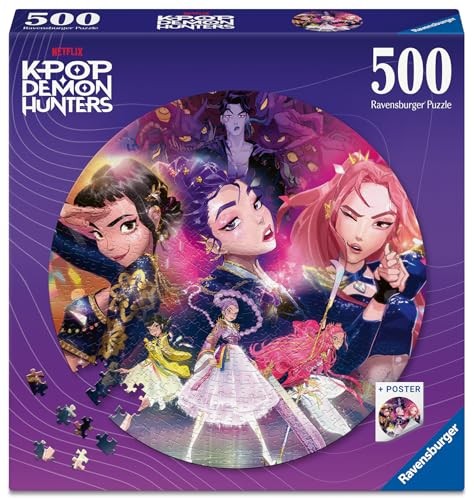 K-Pop Demon Hunters Puzzle + Poster