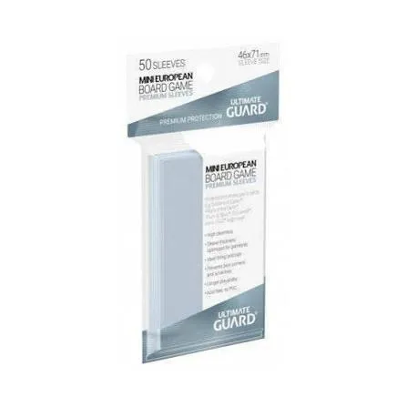 Ultimate Guard Board Game Sleeves - Mini European Size 50Pcs