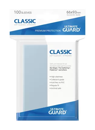 Ultimate Guard Classic Sleeves 100Pcs