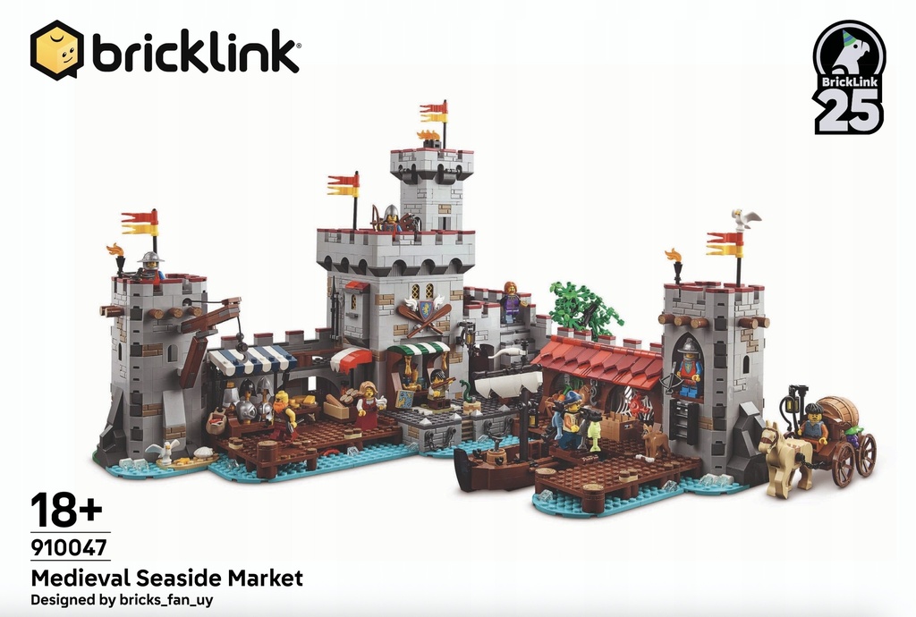 LEGO 910047 Medieval Seaside Market