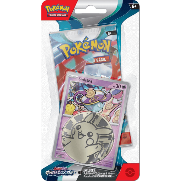 Pokémon TCG: Scarlet & Violet - Paradox Rift Checklane Blister - Sinistea