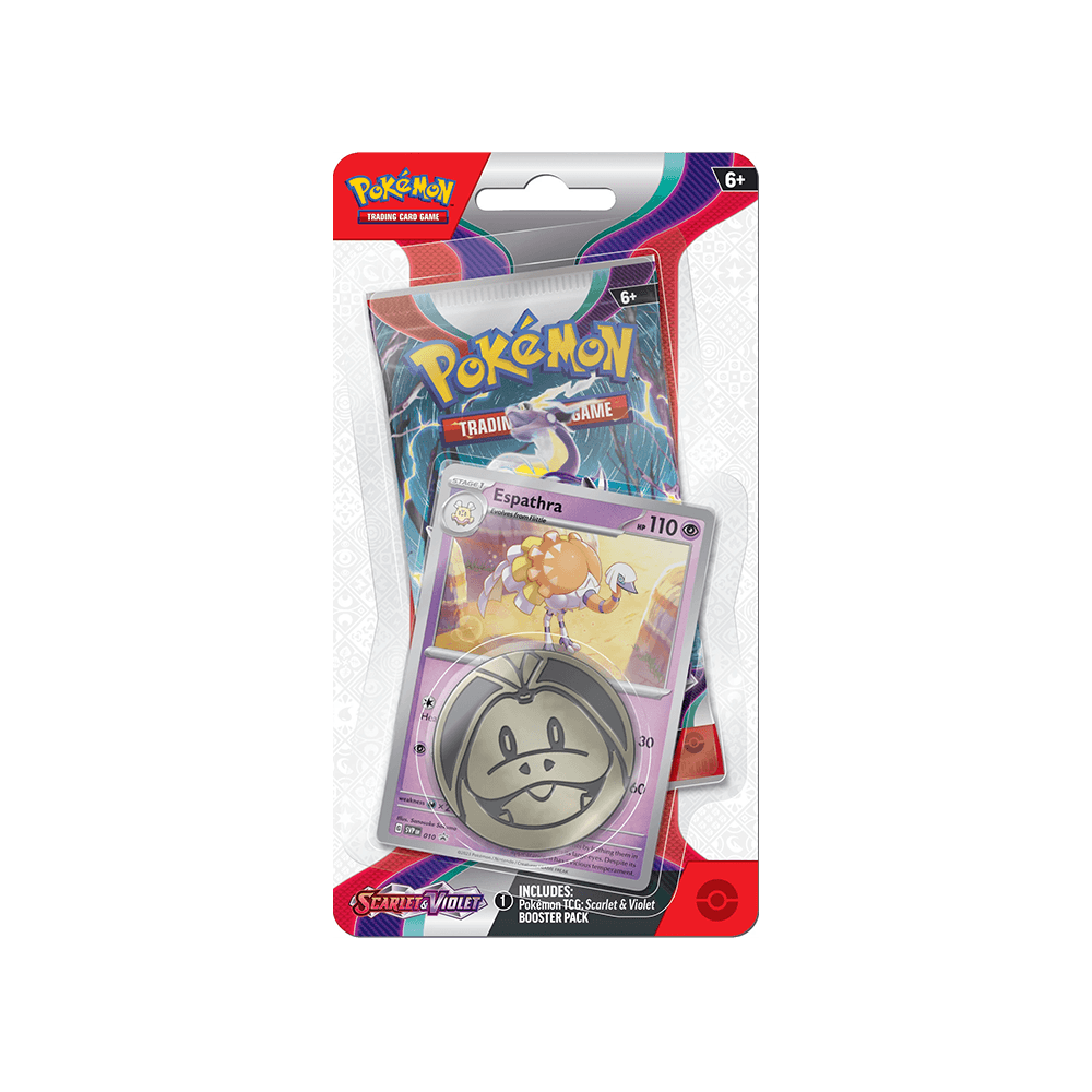 Pokémon TCG: Scarlet & Violet Checklane Blister - Espathra
